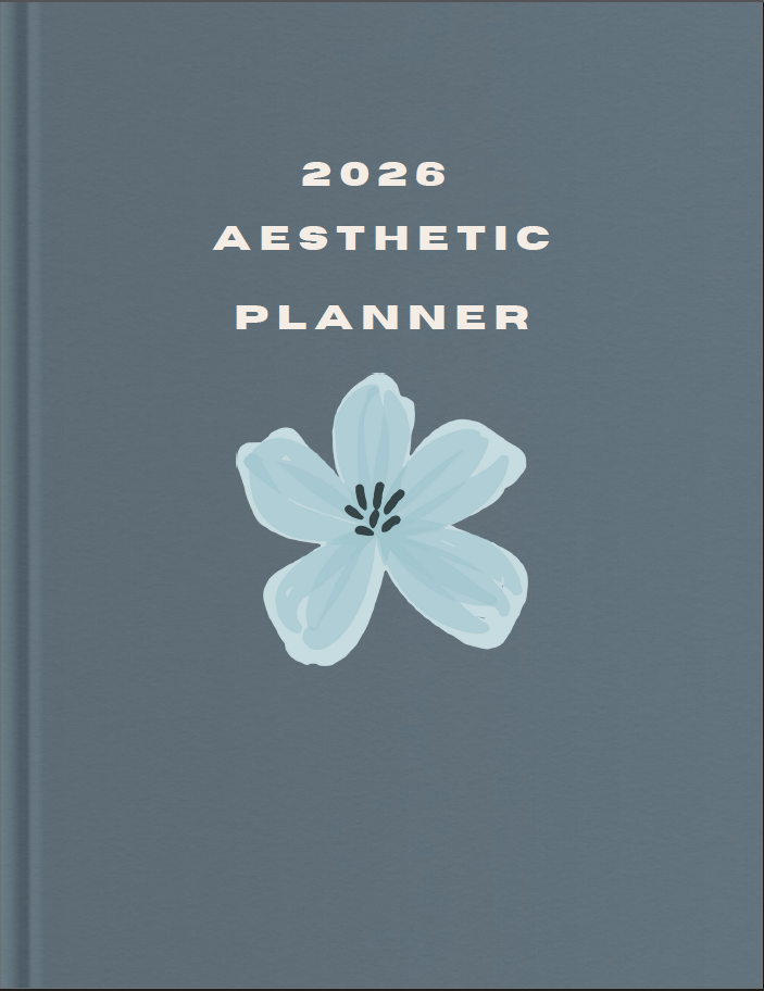 Aesthetic Digital Planner & Notebook Bundle 2026 – Boost Your Focus, Flow & Finances