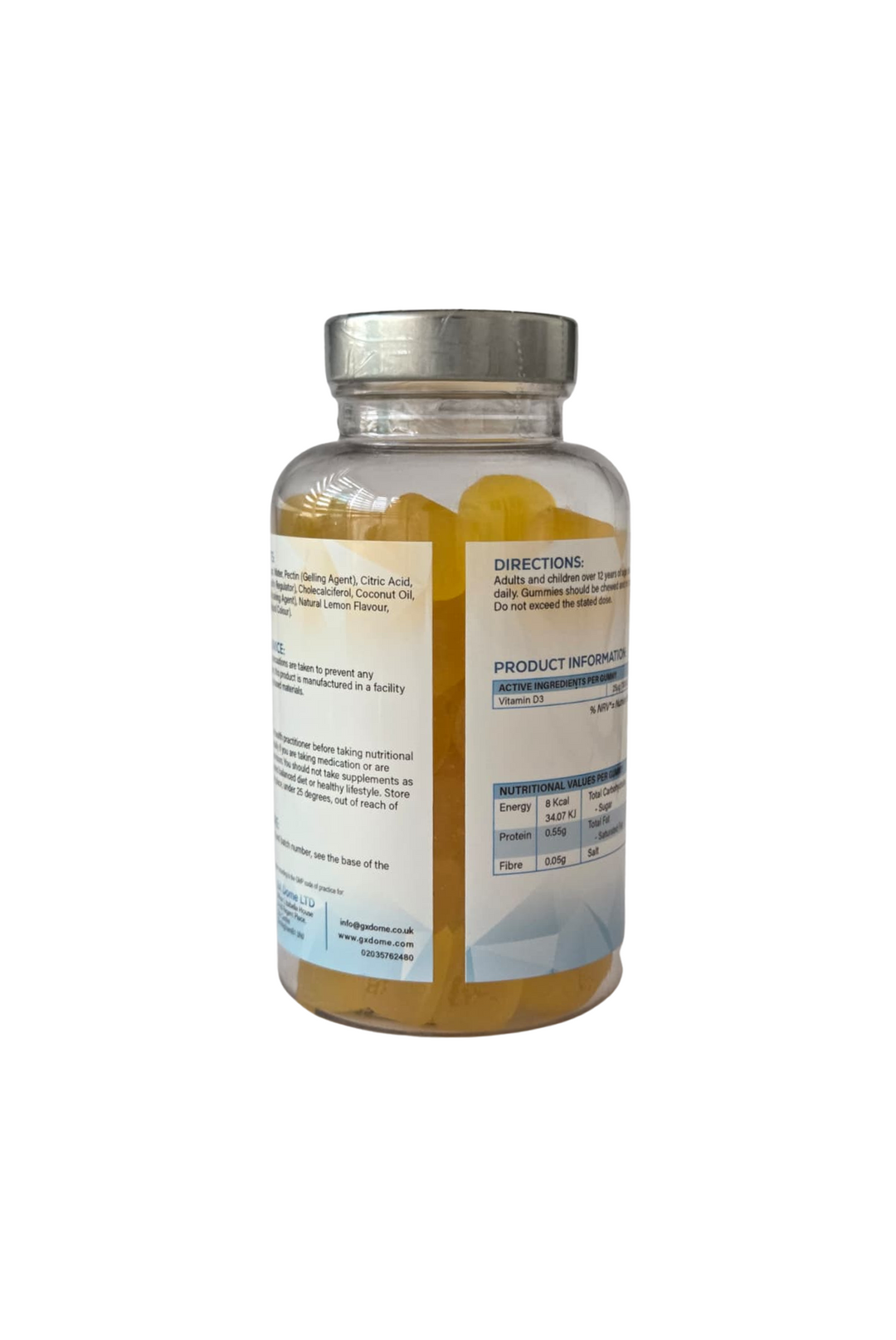 GX Sunshine D3 - Vitamin D3 1000 IU – Full Access Plan (Lemon Gummies)