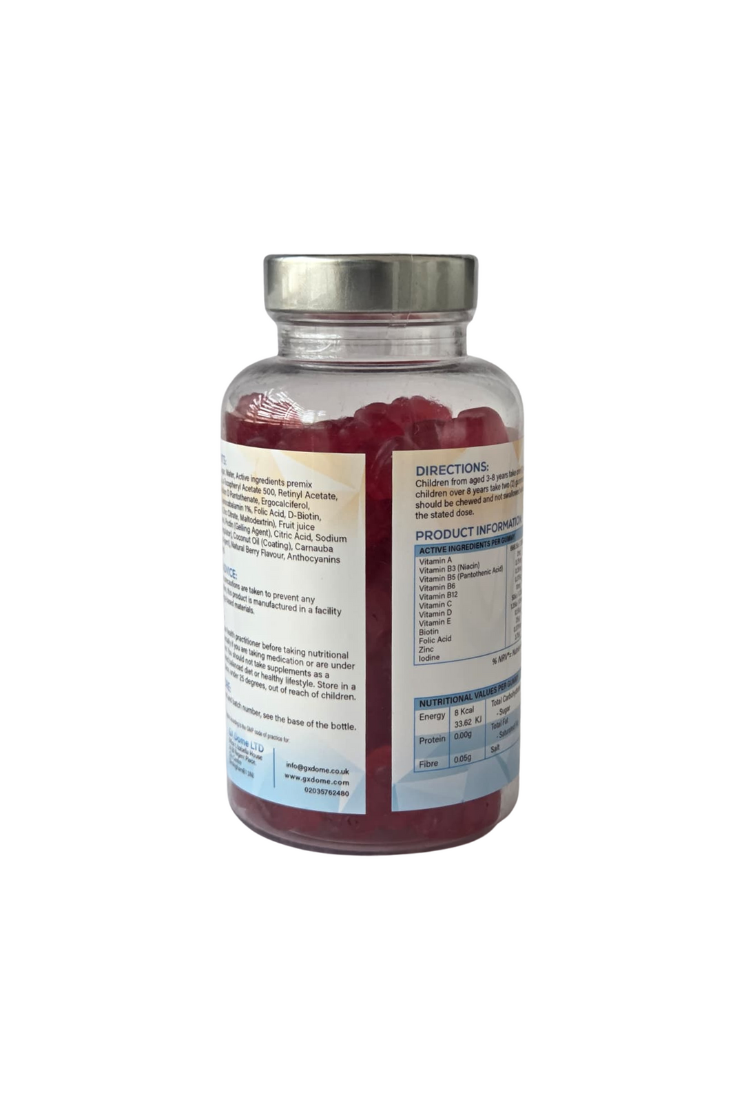 Daily Boost Kids Gummies - Kids Multivitamin Gummies – Full Access Plan (Berry Flavour, 60 Vegan Gummies)