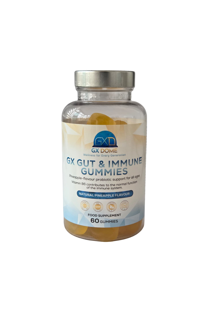 GX Gut & Immune Gummies - Probiotics + Vitamins for Kids & Adults – Full Access Plan (Pineapple Gummies)
