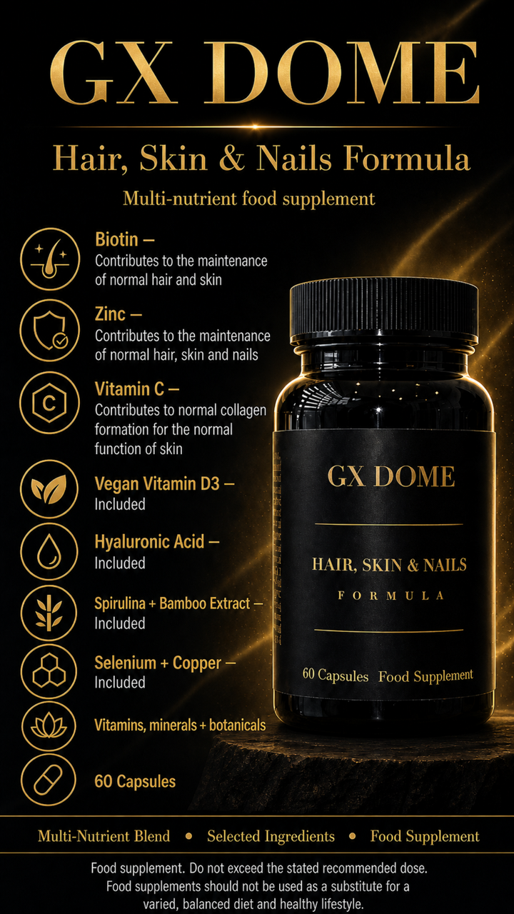 GX DOME Hair Nail Skin