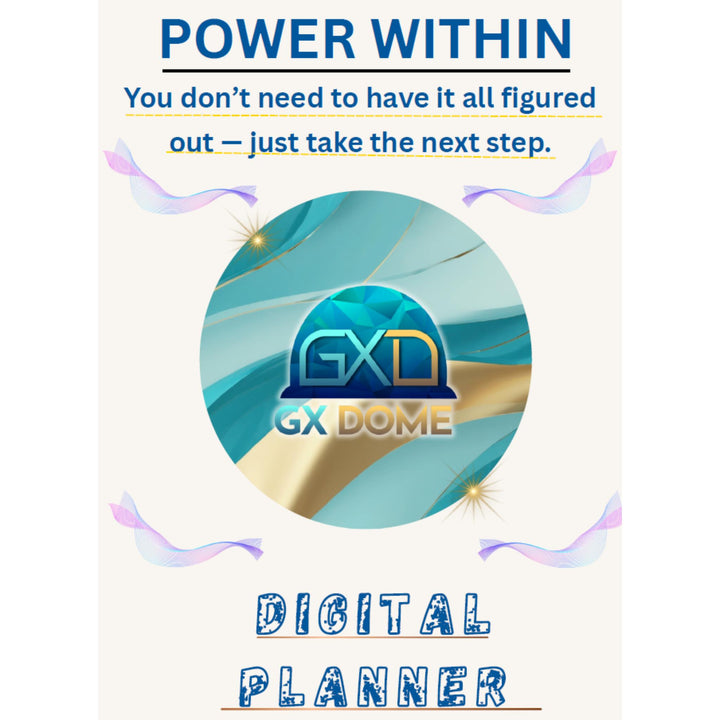 Digital Planner – Power Within (Hyperlinked PDF)